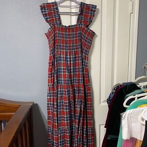 Hill House Home Holiday Plaid Nap Dress NWT Size XXL